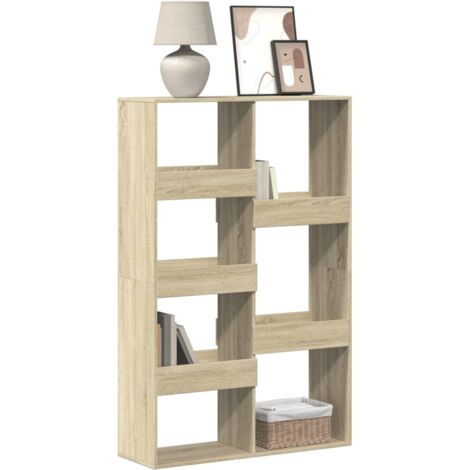 Estantería de madera de ingeniería roble  100x33x155,5 cm