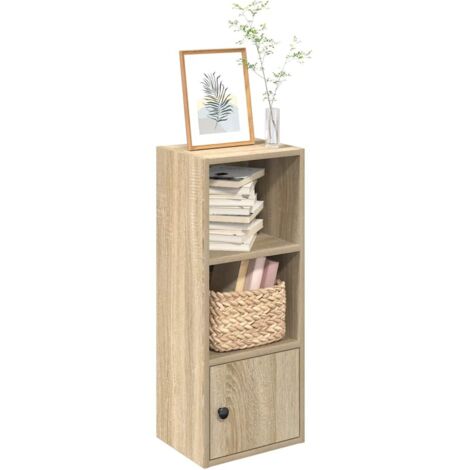 Estantería de madera de ingeniería roble  31x24x77 cm