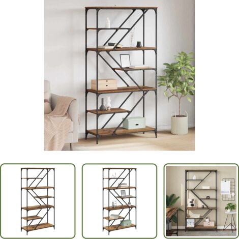 Estantería de madera -  Estante de libros Madera Vieja 91 x 36 x 176 cm
