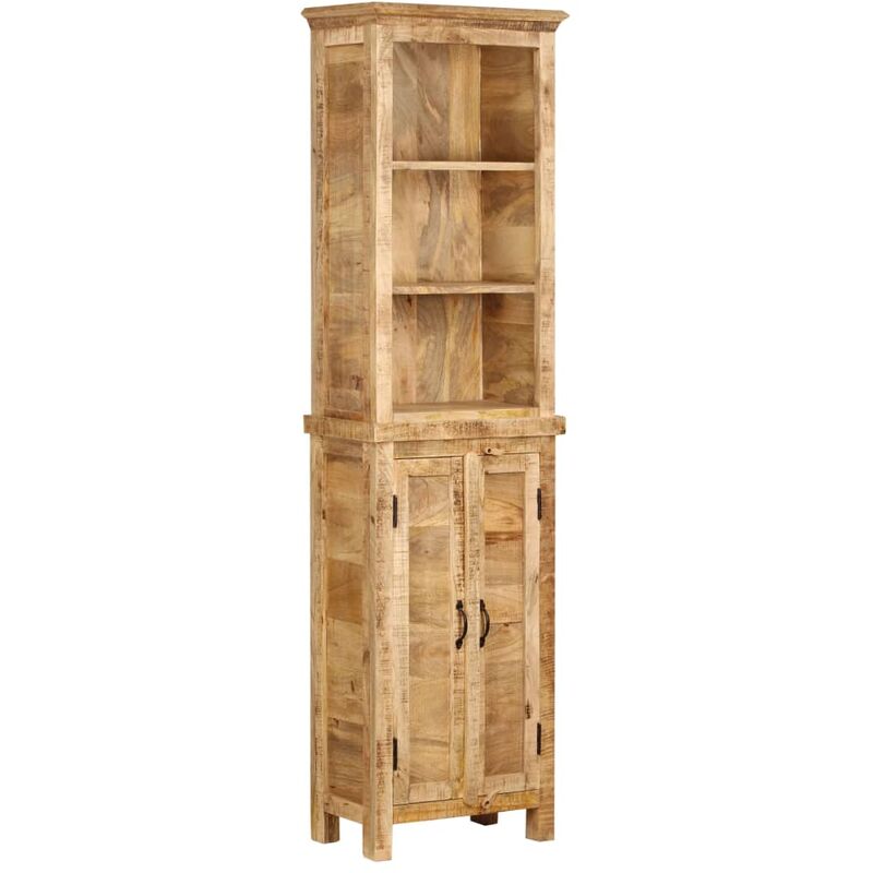 

Happyshopping - Estanteria de madera maciza de mango 50x30x180 cm