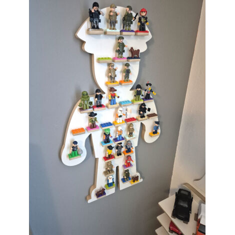 Estantería de minifiguras - figura clásica