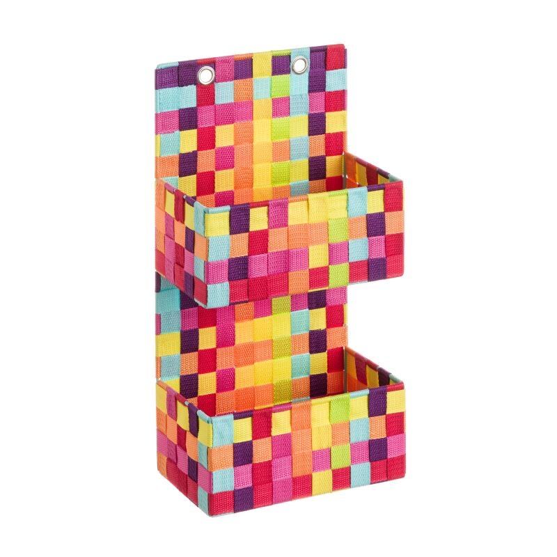 

Lolahome - Estantería de pared de metal multicolor de 48x25x15 cm