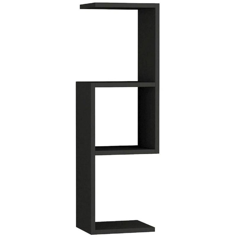 

Home Mania - Homemania Estante de pared Dibi gris antracita 90x22x26,8 cm - Antracita