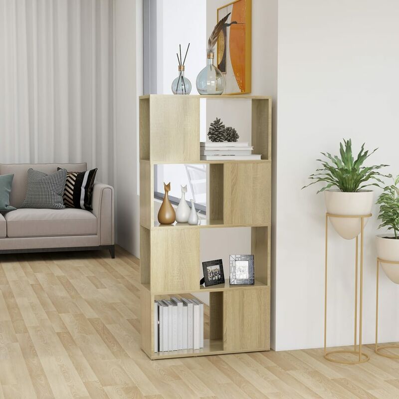

Estantería divisor de espacios aglomerado Sonoma 60x24x124,5 cm
