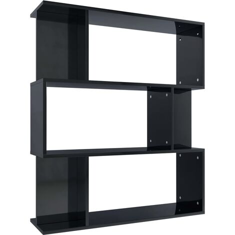 Estantería Separador Ambientes Aglomerado Roble Librería Multicolor