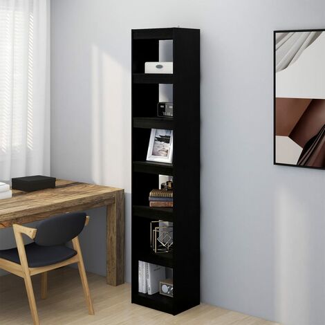 Estantería/divisor Librería Estantería exhibición de espacios para Salón  madera de pino 80x30x103,5 cm MZX84953