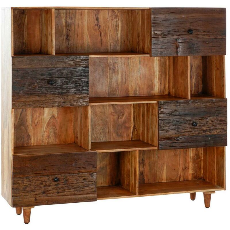 

Estantería DKD Home Decor Madera Acacia Marrón oscuro (160 x 42 x 152.5 cm)