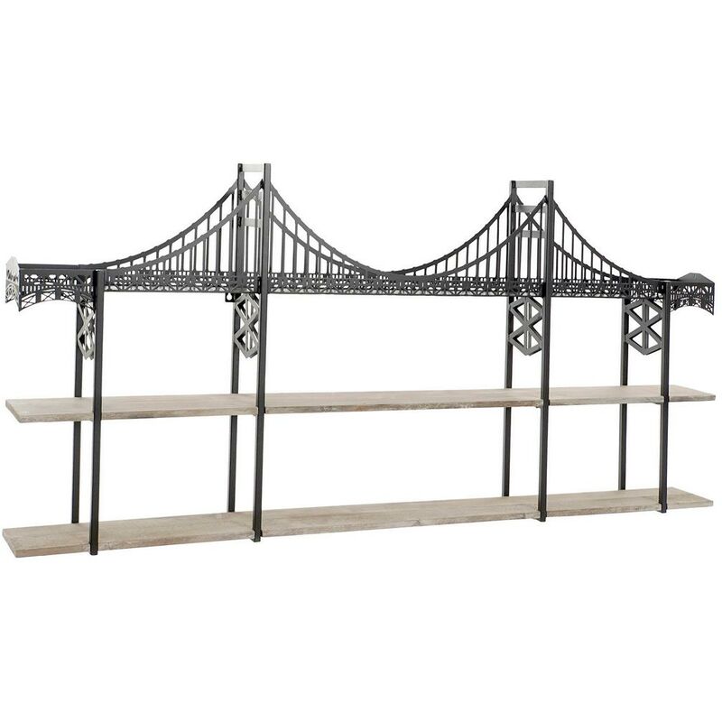 

Estantería DKD Home Decor Madera Metal (147 x 15 x 70 cm)