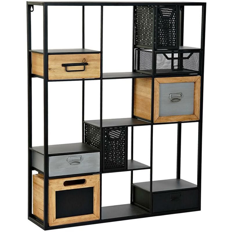 

Estantería DKD Home Decor Madera Metal (86 x 18 x 70 cm)