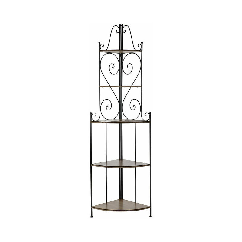 

Estantería DKD Home Decor Marrón Negro Abeto Forja (63 x 45 x 205 cm)