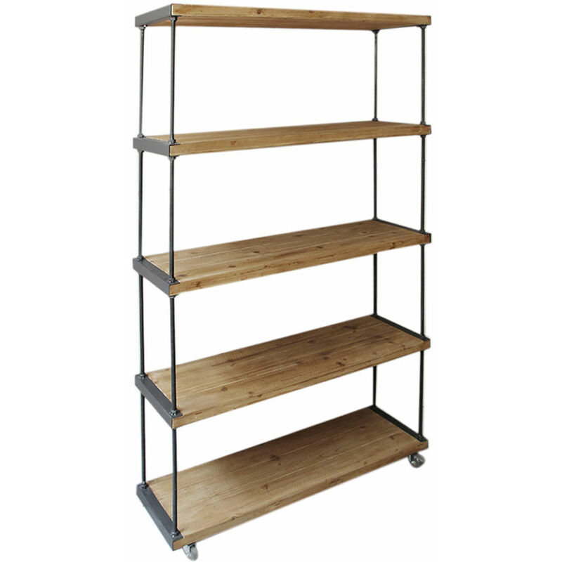 

Estantería DKD Home Decor Metal Abeto (120 x 35 x 186 cm)