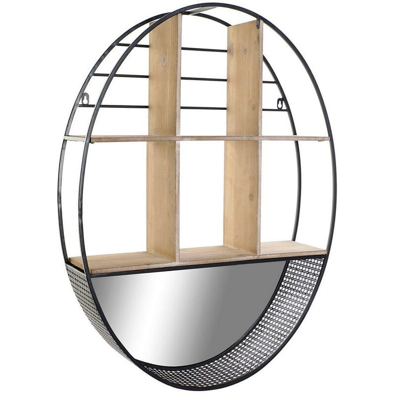 

Estantería DKD Home Decor Metal Espejo Madera MDF (60 x 15 x 80 cm)