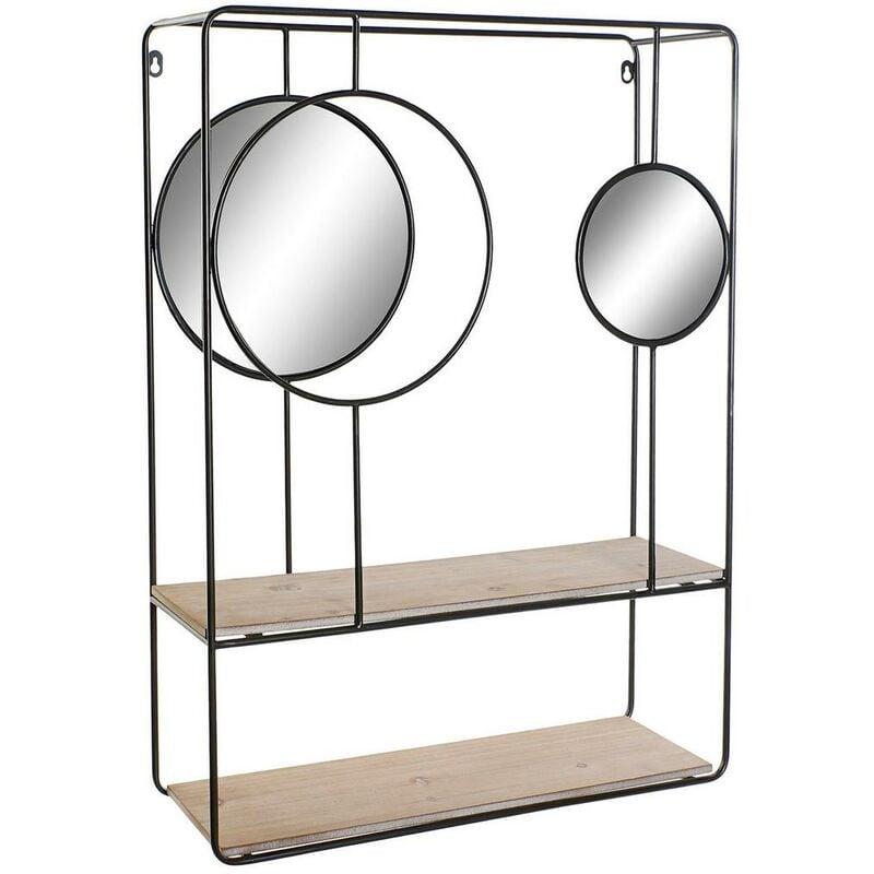 

Estantería DKD Home Decor Metal Espejo Madera MDF (60 x 17 x 80 cm)