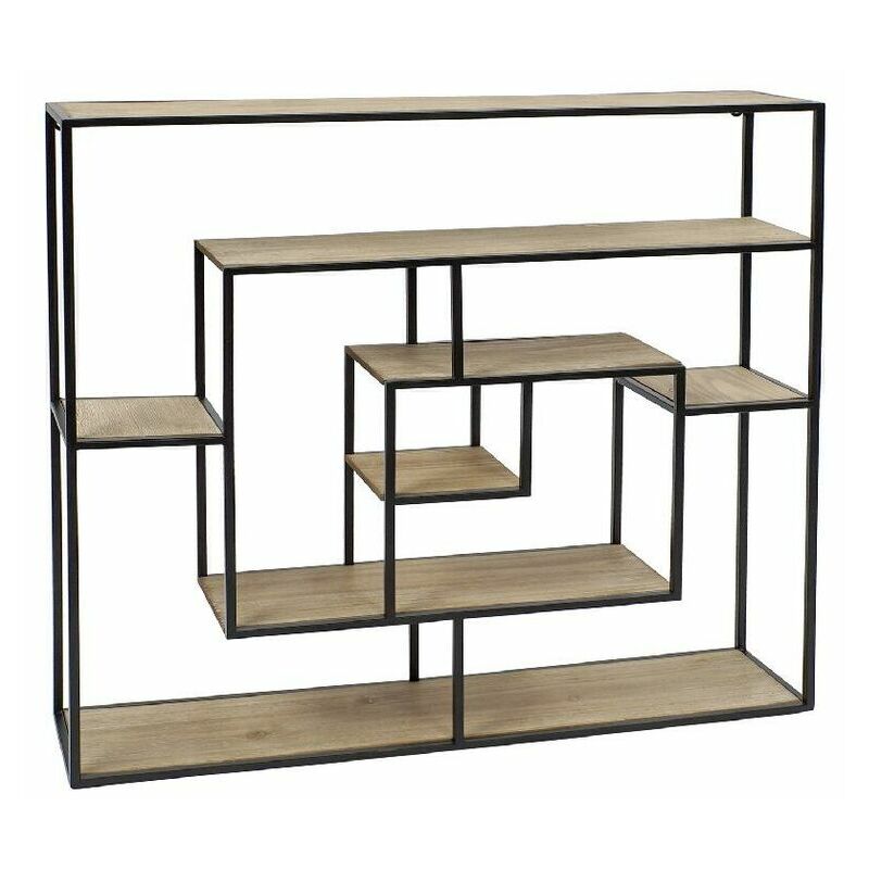 

Estantería DKD Home Decor Metal Madera MDF (83 x 17 x 83 cm)