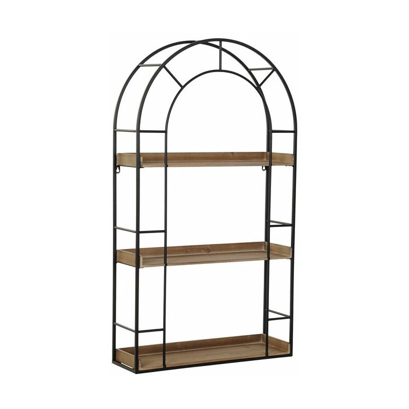 

Estantería DKD Home Decor Negro Madera Metal (60 x 18 x 107 cm)