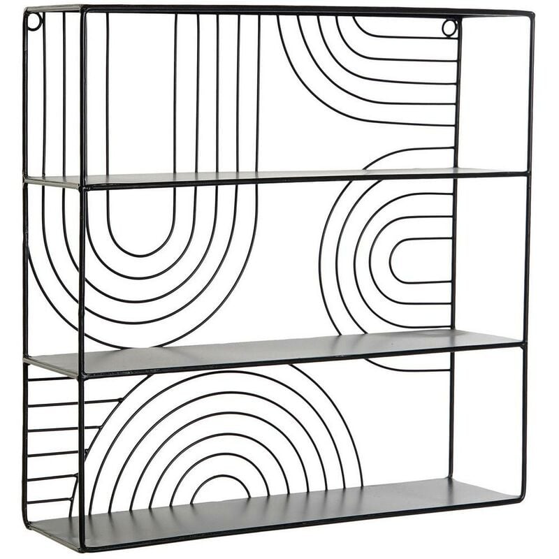 

Estantería DKD Home Decor Negro Metal (40 x 11 x 40 cm)