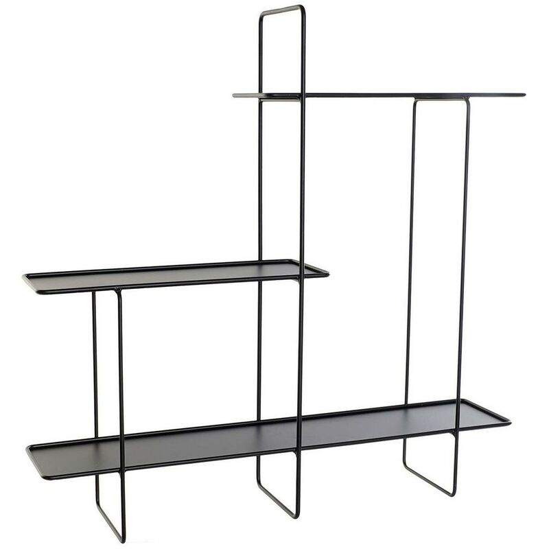 

Estantería DKD Home Decor Negro Metal (70 x 16.5 x 70 cm)