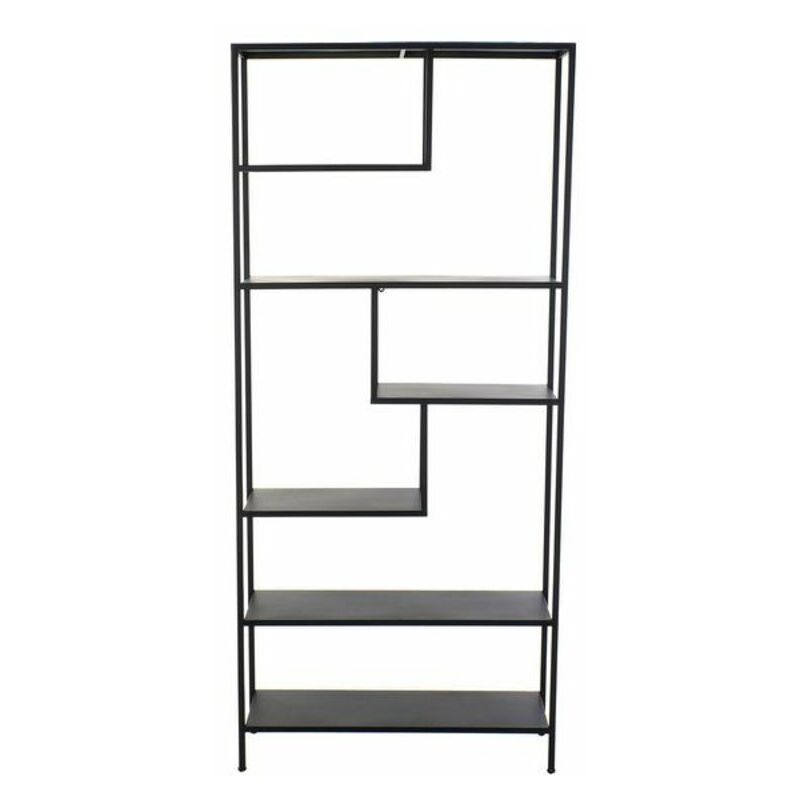 

Estantería DKD Home Decor Negro Metal (80 x 26 x 180 cm)