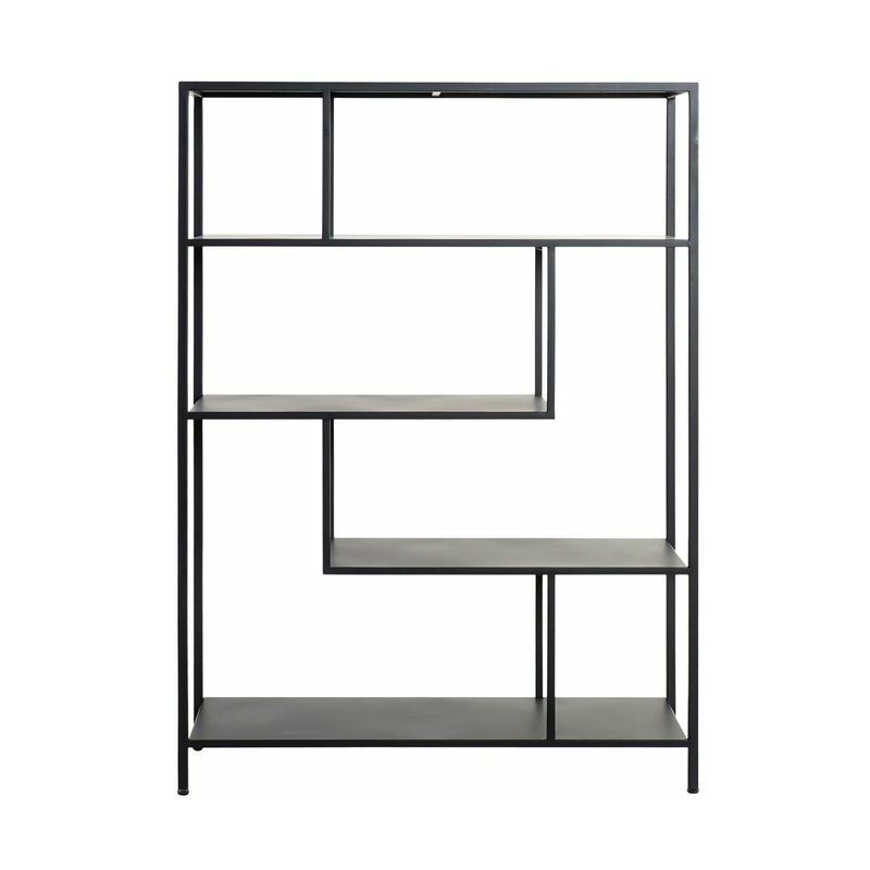 

Estantería DKD Home Decor Negro Metal (85 x 26 x 121 cm)