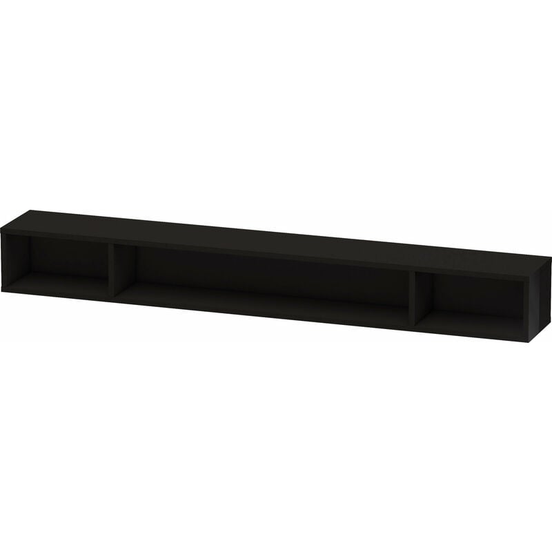 

Estantería Duravit L-Cube, anchura 1000mm, profundidad 140mm, horizontal, 3 estantes, color: Laca negra de alto brillo - LC120104040