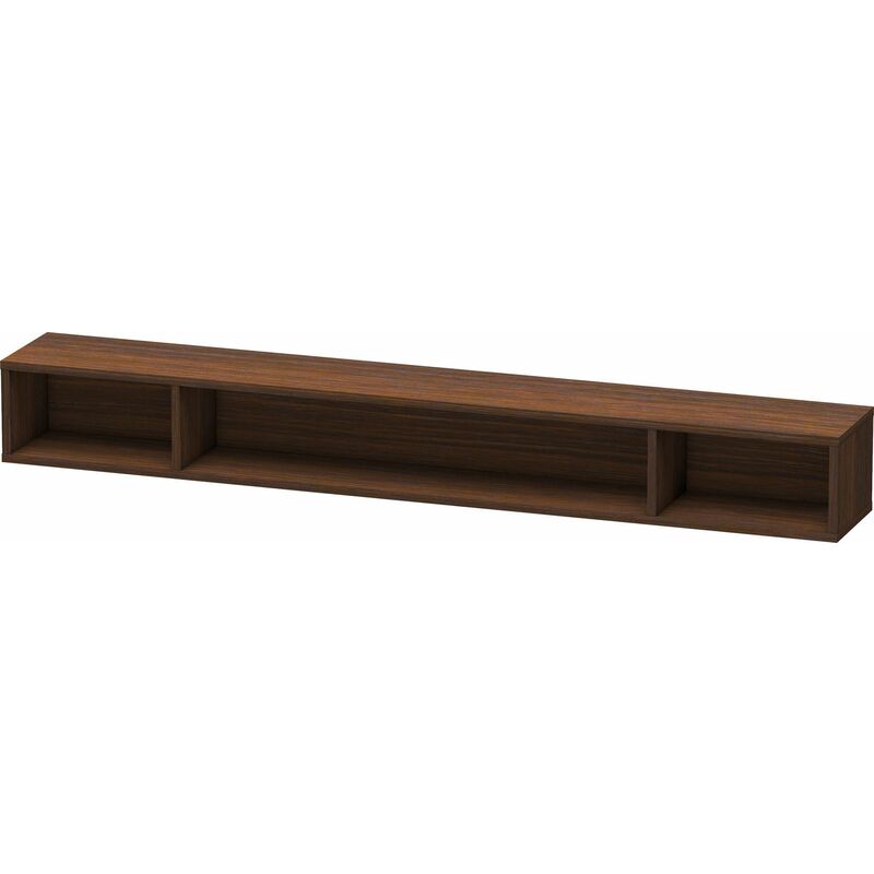 

Estantería Duravit L-Cube, anchura 1000mm, profundidad 140mm, horizontal, 3 estantes, color: Nogal cepillado Chapa de madera auténtica - LC120106969