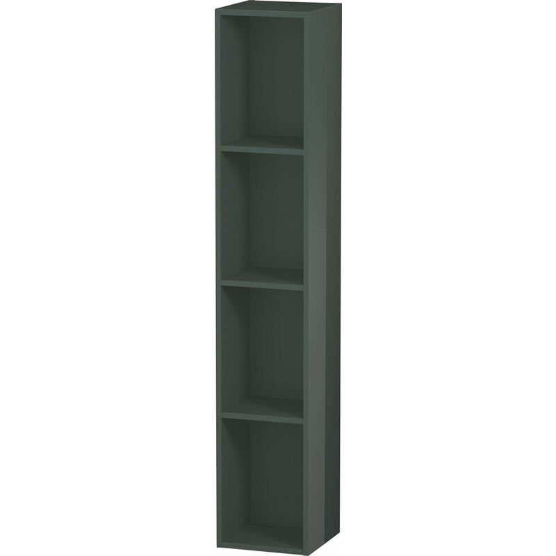 

Estantería Duravit L-Cube, anchura 180mm, profundidad 180mm, vertical, 4 estantes, color: Laca de alto brillo Dolomiti Grey - LC120503838