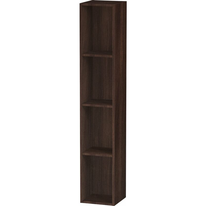 

Estantería Duravit L-Cube, anchura 180mm, profundidad 180mm, vertical, 4 estantes, color: Decoración Castaño Oscuro - LC120505353