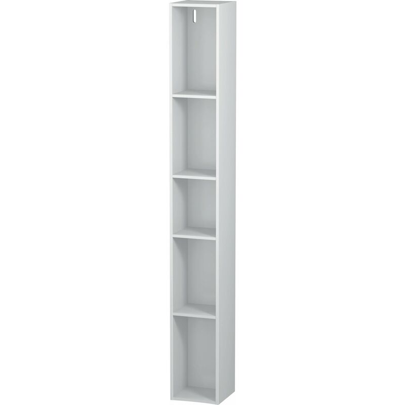 

Estantería Duravit L-Cube, anchura 180mm, profundidad 180mm, vertical, 5 compartimentos, color: Blanco Mate Decoración - LC120601818