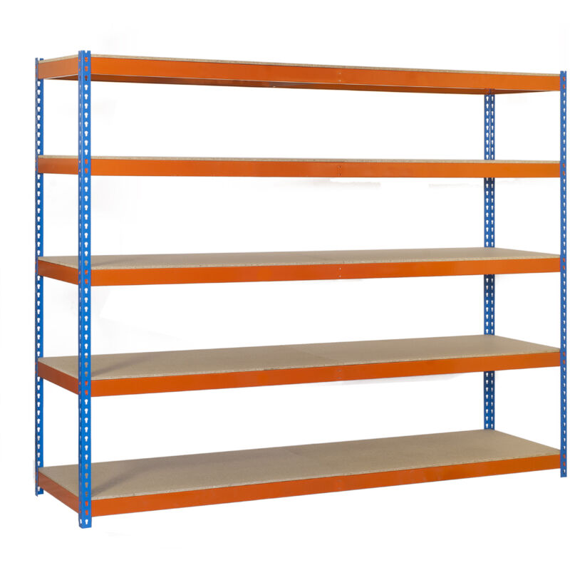 

KIT ECOFORTE 1204-5 CHIPBOARD GALVA/MADERA - Simonrack