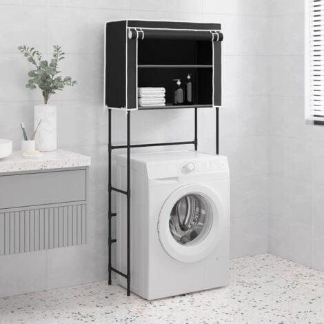 Pedestal doble para lavadora y secadora Heyen cajones 127 x 54 x 31 cm  blanco [en.