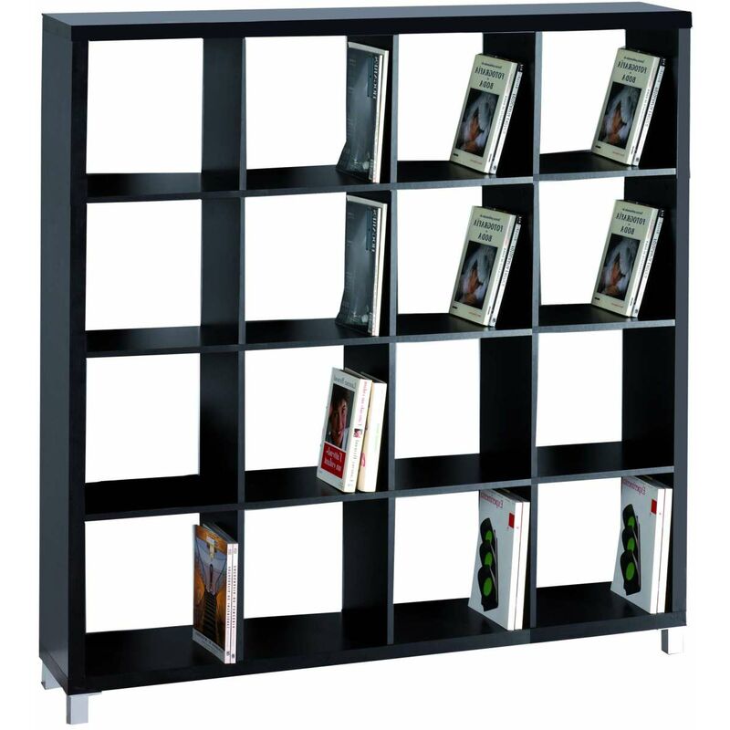 

Estanteria grande kubox 4x4 varios colores 153 cm(alto)146 cm(ancho)29 cm(fondo) Color NEGRO