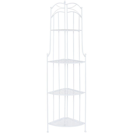 Estanteria Hierro 32X32X160 Hojas Blanco