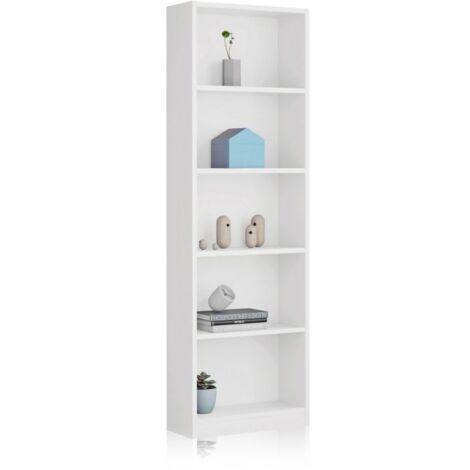 Estantería juvenil Smile Blanco Artik (Blanco Mate) (ancho) x 180cm (alto)