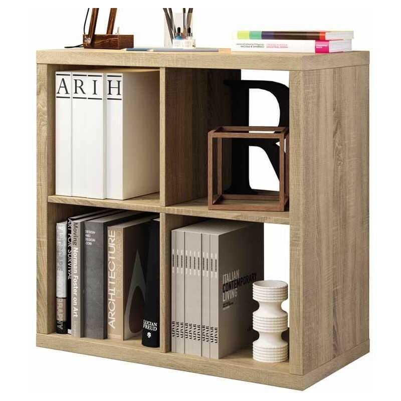 

Estanteria Cubos 4 Huecos Color Cambrian habitacion Juvenil Infantil almacenaje Comedor despacho 77x