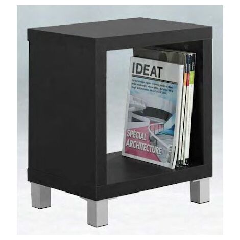 Estanteria Kubox 1x1 negro