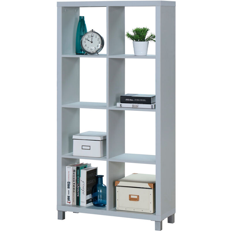 

ESTANTERIA KUBOX 2*4 GRIS (153 cm x 76cm x 29cm)