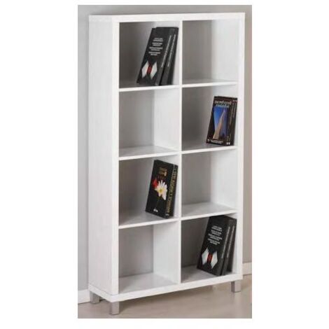 Estanteria Kubox 2x4 blanco