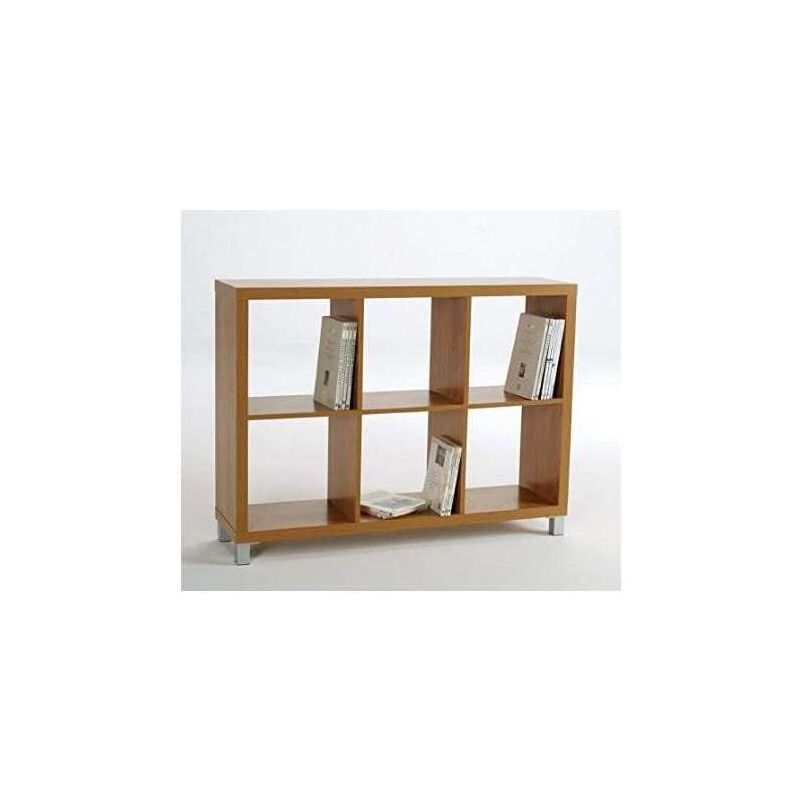 

Kitcloset - Estantería kubox 3x2 varios colores 83 cm(alto)111 cm(ancho)29 cm(fondo) Color MAPLE