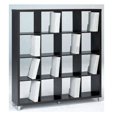 Estanteria Kubox 4x4 negro