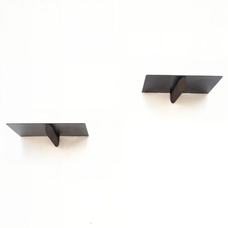 Estantería, librería, estante de pared Shelf Marrón Negro