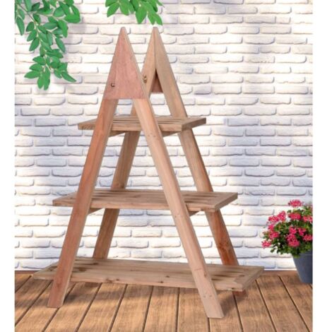 ESTANTERIA MADERA 3 ESTANTES 48x32x79 CM