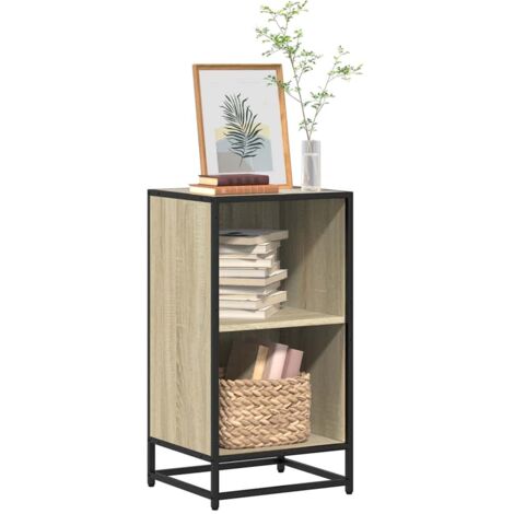Estantería madera contrachapada color roble 40x35x76 cm