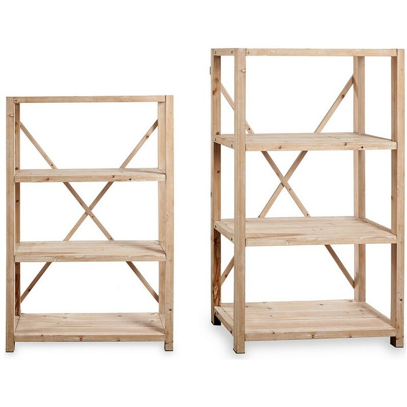 

Bh Design - Estantería Marrón Madera (40 x 160 x 105 cm)