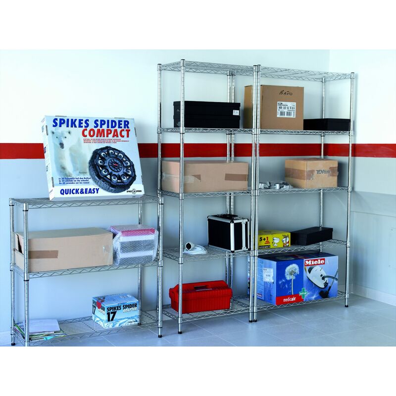 

Estantería metálica 3 baldas 90 cm