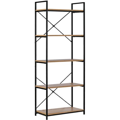 Estantería Metalica Industrial Miño, 5 Baldas