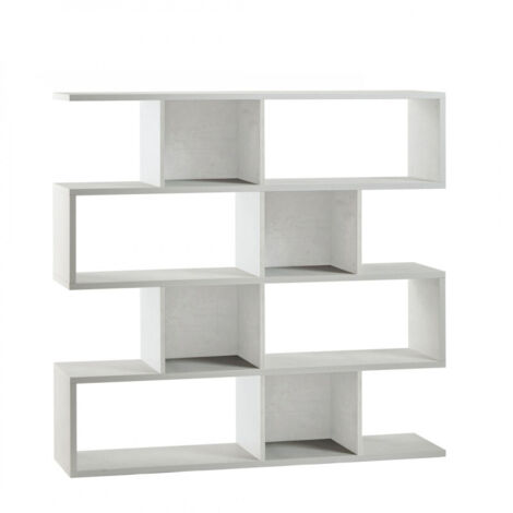 Estantería Modular 150L x 38P x h144 – Acabado Blanco Mate – Sarmog
