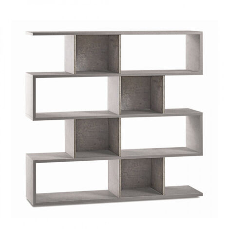 Estantería Modular 150L x 38P x h144 – Acabado Cemento – Sarmog