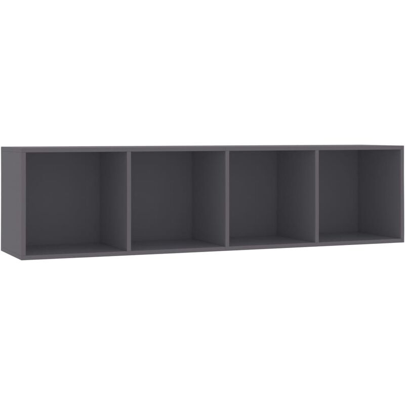 

Estantería/Mueble para TV 143x30x36 cm Gris - Gris - Vidaxl