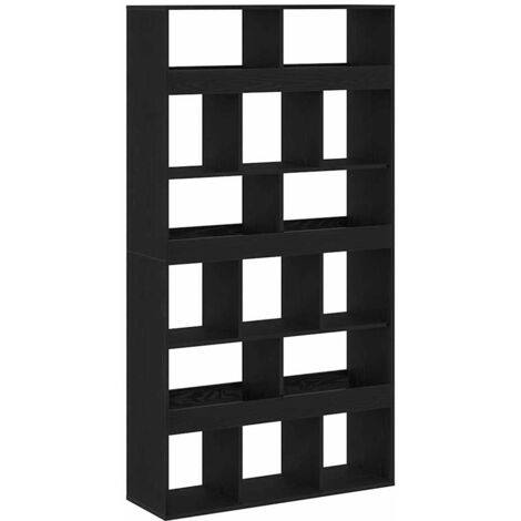 Estantería para libros Roble negro 100 x 33 x 187.5 cm vidaXL