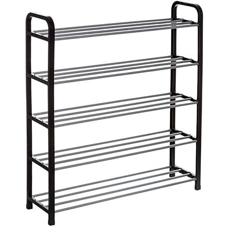 Estantería para zapatos de metal y plástico en 2 colores según disponibilidad